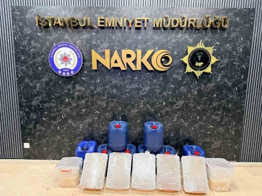 İstanbul&rsquo;da uyuşturucu operasyonu: 284 kilo 850 gram uyuşturucu madde ele ge&ccedil;irildi
