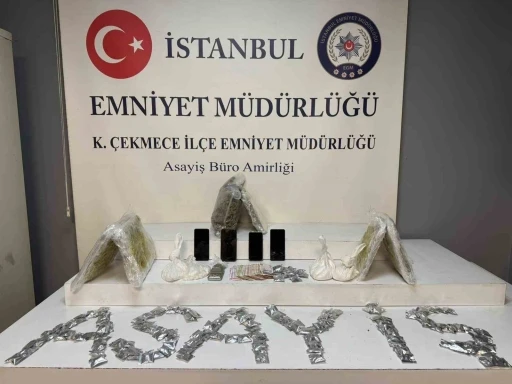 İstanbul’da uyuşturucu operasyonu: 5 gözaltı

