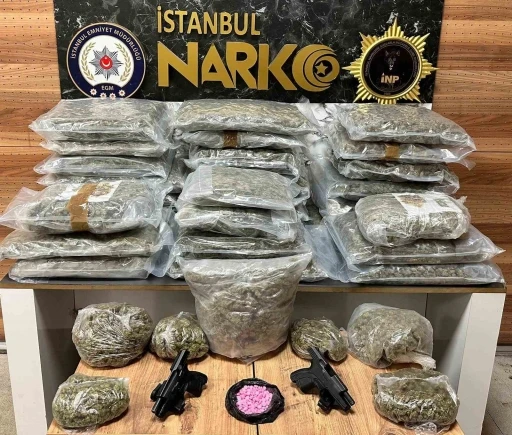 İstanbul&rsquo;da uyuşturucu operasyonu: 7 g&ouml;zaltı
