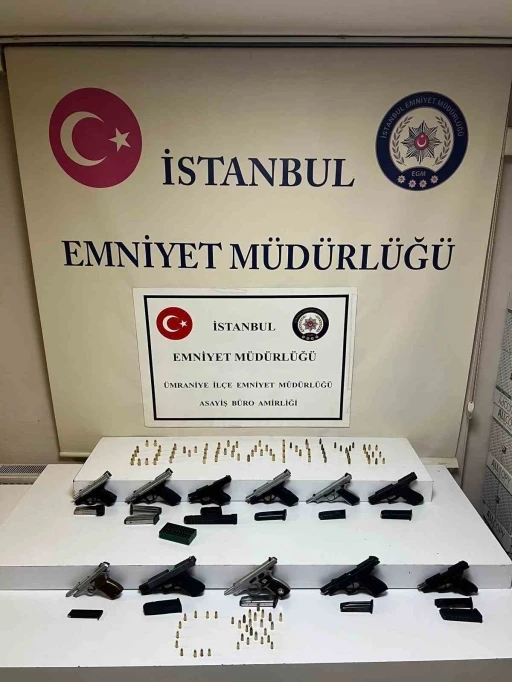 İstanbul’da yasa dışı silah ticareti operasyonu: 1 şüpheli yakalandı

