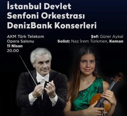 İstanbul Devlet Senfoni Orkestrası Denizbank Konserleri’nde Wolfgang Amadeus Mozart gecesi
