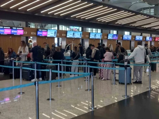 İstanbul Havalimanı&rsquo;nda Ramazan Bayramı yoğunluğu
