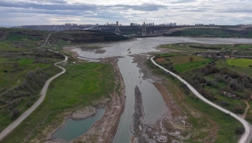 İstanbul&rsquo;un su kaynaklarında kritik seviye: Sazlıdere Barajı kuruyor
