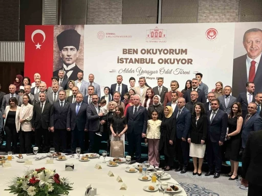 İstanbul Valisi G&uuml;l: "Son &uuml;&ccedil; senede sizlerin de destekleriyle 7 milyon 300 bin ilave kitap temin ettik"
