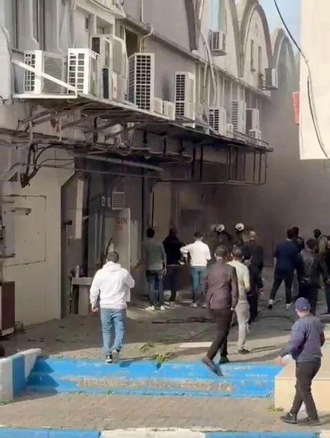 İSTOÇ’da yangın paniği
