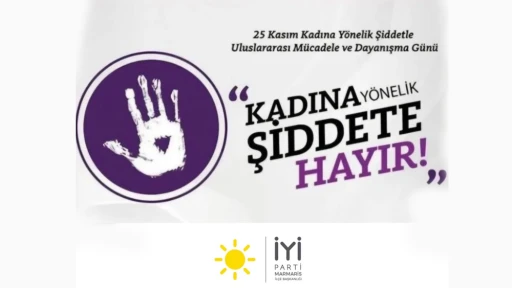 İYİ Parti’den 25 Kasım mesajı