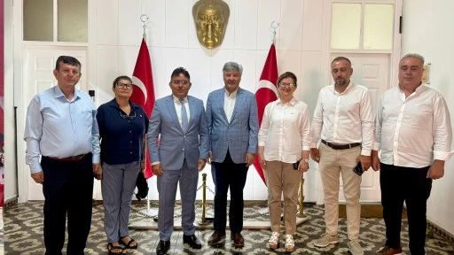 İYİ PARTİ MUĞLA MİLLETVEKİLİ ERGUN'DAN KAYMAKAM KAYA’YA ZİYARET