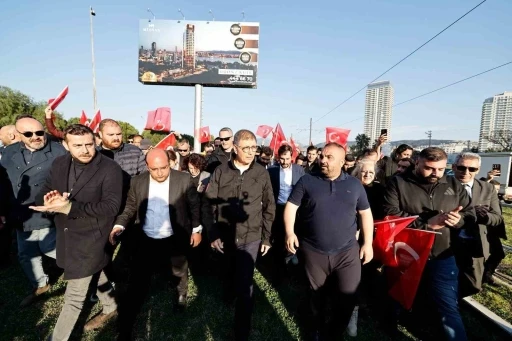 İzmir B&uuml;y&uuml;kşehir Belediye Başkanı Tugay, Meslek Fabrikası binasının tahliyesine tepki g&ouml;sterdi
