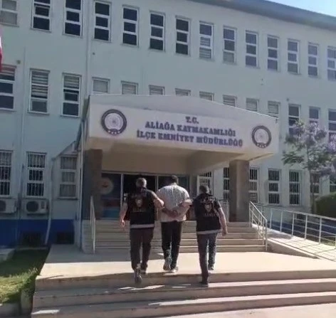 İzmir&rsquo;de 18 yıl hapisle aranan firari Aliağa&rsquo;da yakalandı
