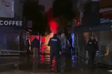 İzmir’de doğal gaz borusu patladı, yürekler ağza geldi
