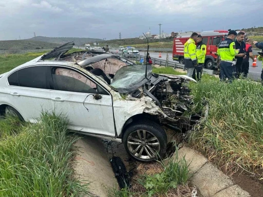 İzmir’de feci kaza: 1 ölü, 5 yaralı
