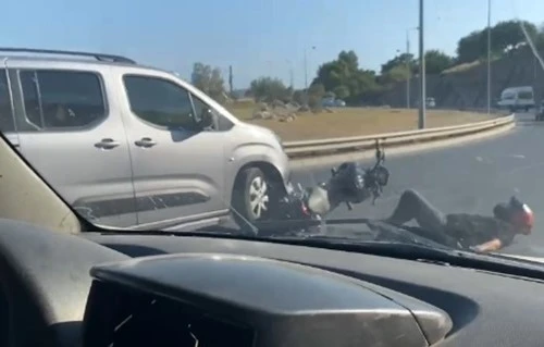 İzmir&rsquo;de motosikletliye kasten &ccedil;arpıp ka&ccedil;an s&uuml;r&uuml;c&uuml;ye ağır ceza
