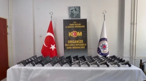 İzmir&rsquo;de su&ccedil; &ouml;rg&uuml;tlerine y&ouml;nelik eş zamanlı operasyon: 10 tutuklama
