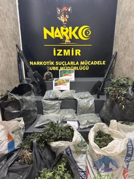 İzmir&rsquo;de uyuşturucu operasyonu: 2 tutuklama
