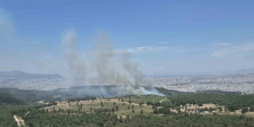 İzmir’de yeni orman yangını: Buca’ya havadan ve karadan müdahale

