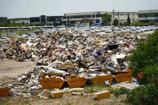 İzmir’in göbeğinde çöp alanından ürküten görüntü
