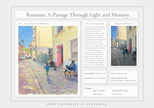 İzmir’in sokakları ‘tabloya’ dönüştü
