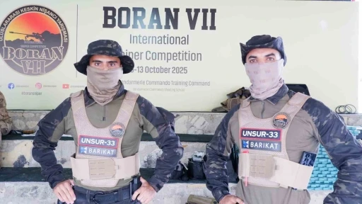 Jandarma ev sahipliğinde Uluslararası BORAN 7 Keskin Nişancı Yarışması nefes kesti
