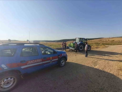 Jandarma, hasat &ouml;ncesi yangına karşı sahada
