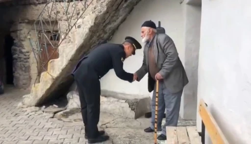Jandarmadan saygı ve vefa ziyaretleri
