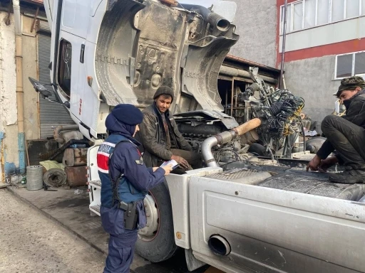 Jandarmadan vatandaşlara yönelik bilgilendirme
