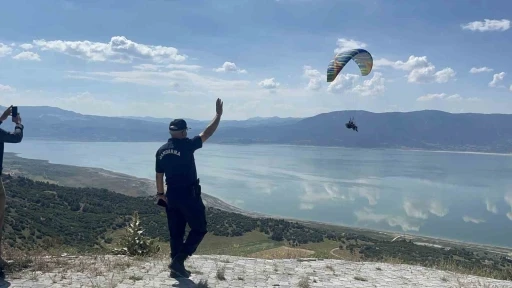 Jandarmanın 187&rsquo;nci yılı Burdur semalarında kutlandı
