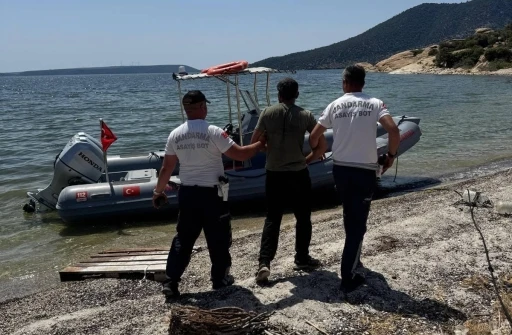 Jandarmayı görünce kaçmaya çalışan şüpheli yakalandı
