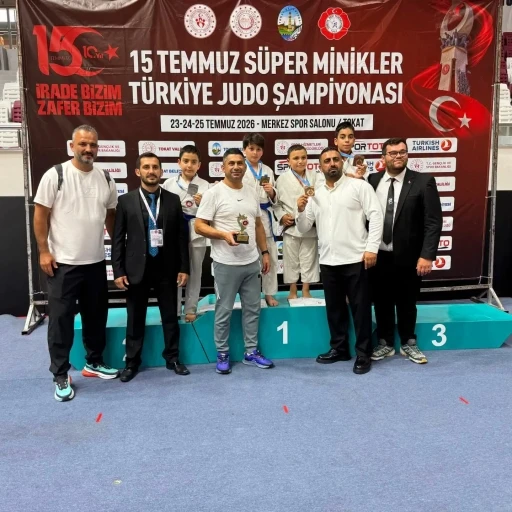 Judo T&uuml;rkiye şampiyonu oldu

