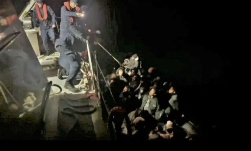 Ka&ccedil;ak ge&ccedil;işe Sahil G&uuml;venlik engeli: 43 yakalama
