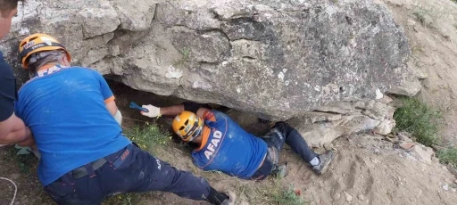 Kaçık kazı yaparken feci şekilde can verdi
