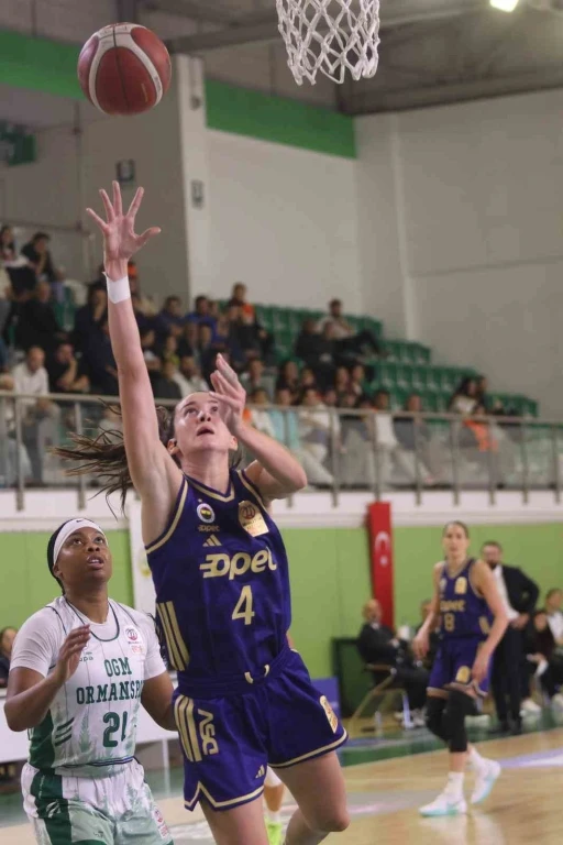 Kadınlar Basketbol Süper Ligi: OGM Ormanspor: 62 - Fenerbahçe: 80
