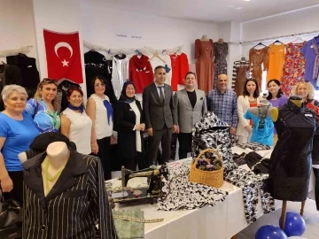 Kadınların ürettiği giysiler görücüye çıktı
