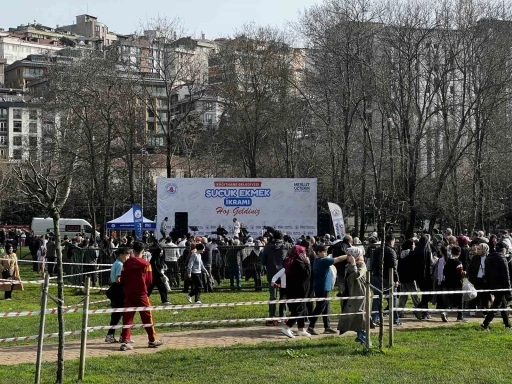 Kağıthane&rsquo;de "sucuk ekmek" ş&ouml;leni
