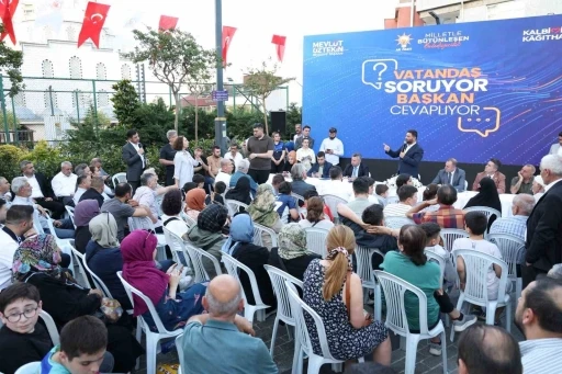 Kağıthane&rsquo;de vatandaşların s&ouml;z aldığı programda hizmetler ve yeni projeler masaya yatırıldı
