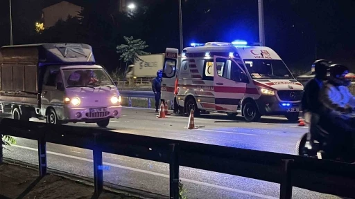 Kağıthane’de yola atlayan yaya feci şekilde can verdi
