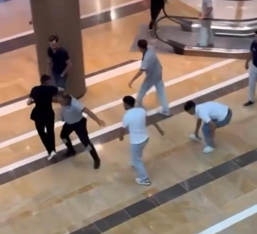 Kahramanmaraş Piazza AVM’de kavga
