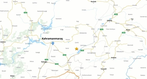 Kahramanmaraş&rsquo;ta 4.4 b&uuml;y&uuml;kl&uuml;ğ&uuml;nde deprem