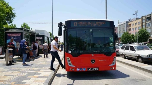 Kahramanmaraş’ta bayramda ücretsiz 11 bin 250 yolcu taşındı
