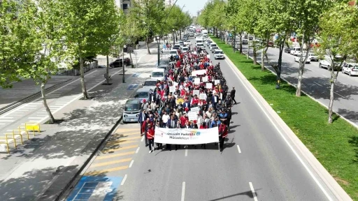 Kahramanmaraş’ta farkındalık için yürüdüler

