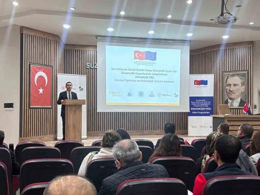 Kahramanmaraş&rsquo;ta hibe programları anlatıldı
