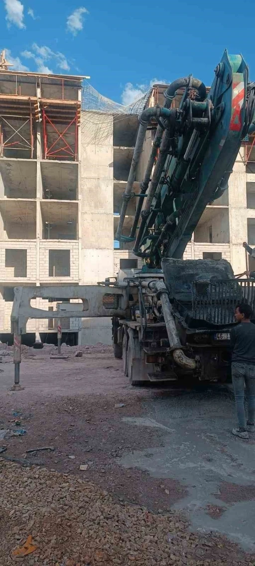 Kahramanmaraş’ta inşaattan düşen işçi öldü
