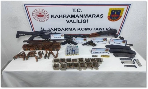 Kahramanmaraş&rsquo;ta jandarmadan 3 aylık bilan&ccedil;o: 129 silah ele ge&ccedil;irildi, 275 kişi tutuklandı
