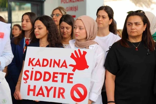 Kahramanmaraş’ta kadına ve sağlıkta şiddete tepki
