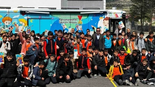 Kahramanmaraş&rsquo;ta mobil k&uuml;t&uuml;phane kırsal b&ouml;lgelerde
