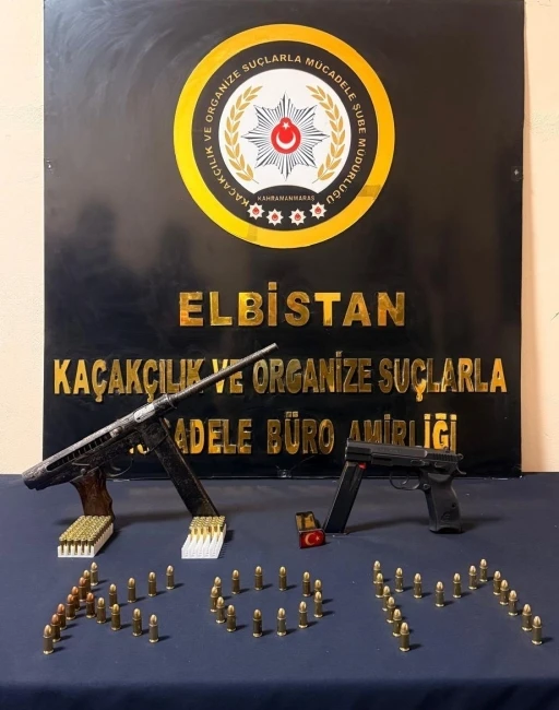 Kahramanmaraş&rsquo;ta silah ve uyuşturucu operasyonu
