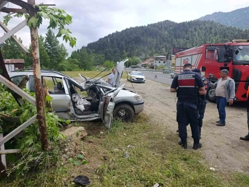 Kahramanmaraş&rsquo;ta trafik kazası: 1 yaralı

