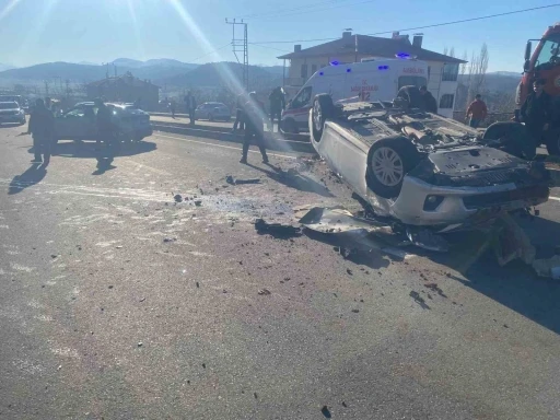 Kahramanmaraş&rsquo;ta trafik kazası: 2 yaralı

