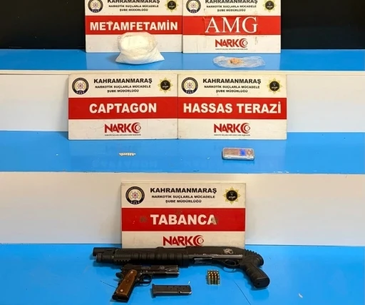 Kahramanmaraş&rsquo;ta uyuşturucu operasyonu: 1 tutuklama

