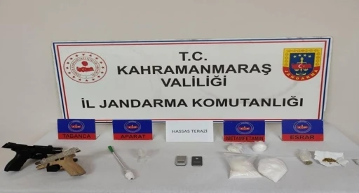 Kahramanmaraş&rsquo;ta uyuşturucu operasyonu: 3 tutuklama
