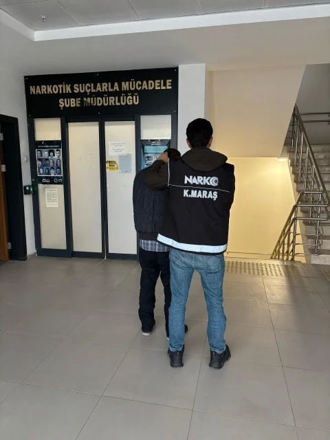 Kahramanmaraş’ta uyuşturucu taciri yakalanıp tutuklandı
